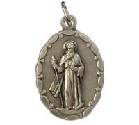 SAINT JUDE THADDEUS APOSTLE OVAL SHAPE MEDAL - PATRON SAINT OF IMPOSSIBLE CASES - 100% MADE IN ITALY