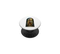 Saint Kateri Tekakwitha Catholic Gothic Mosaic Icon Art PopSockets Adhesive PopGrip