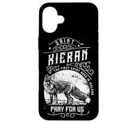 Saint Kieran Fox Catholic Irish Saints Case for iPhone 16 Plus