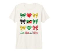 Saint Kitts and Nevis Kittitian Nevisian Girls Premium T-Shirt