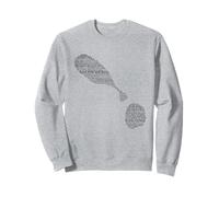 Saint Kitts Nevis Map, Saint Kitts Nevis in world languages Sweatshirt