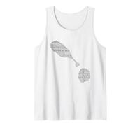 Saint Kitts Nevis Map, Saint Kitts Nevis in World Languages Tank Top