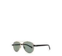 Saint Laurent Aviator-style Sunglasses - Brown Havana - One Size