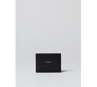 Saint Laurent card holder in micro grain leather - Size: OS - male