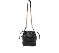 Saint Laurent Cassandre diamond-pattern bucket bag - Black One Size