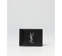 Saint Laurent Cassandre shiny leather wallet - Size: OS - male