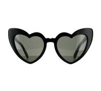 SAINT LAURENT Woman SL 181 LOULOU 001 Sunglasses Plastic Black Grey Geometric Normal