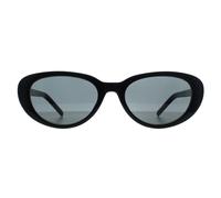 Saint Laurent Cat Eye Shiny Black Grey Sl M154 Black One Size
