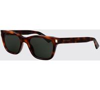 SAINT LAURENT Cat-Eye Square Sunglasses in Recycled Acetate - Size: 52 - male