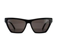 Saint Laurent Cat Eye Womens Black Sunglasses - One Size