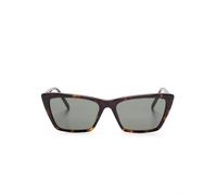 Saint Laurent Eyewear Mica Thin sunglasses - Brown 54