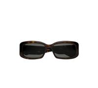 Saint Laurent Eyewear SL 809 tortoiseshell-rectangle sunglasses - Brown One Size