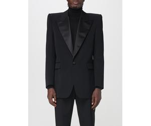 SAINT LAURENT Jacket Men color Black - Size: 50 - male