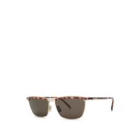 Saint Laurent Joe Square-frame Sunglasses - Gold - One Size