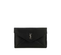 Saint Laurent large envelope pouch - Black One Size