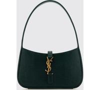 SAINT LAURENT Le 5 à 7 Mini Bag in Lizard-Effect Leather with YSL Monogram - Size: OS - female