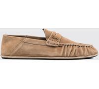 SAINT LAURENT Le Loafer Loafers in Suede Leather with YSL Monogram - Size: 44 - male
