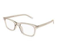 SAINT LAURENT Man SAINT LAURENT SL 718 SLIM 008 Optical frames Acetate Beige Transparent Squared