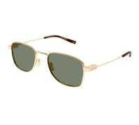 SAINT LAURENT Man SAINT LAURENT SL 741 003 Sunglasses Metal Gold Green Squared