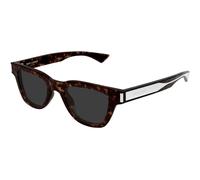 SAINT LAURENT Man SAINT LAURENT SL 789 JACQUES 002 Sunglasses Acetate Havana Grey Squared