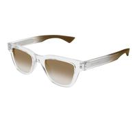 SAINT LAURENT Man SAINT LAURENT SL 789 JACQUES 003 Sunglasses Acetate Crystal Brown Squared