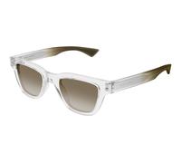 SAINT LAURENT Man SAINT LAURENT SL 789 JACQUES 004 Sunglasses Acetate Crystal Green Squared