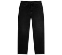 Saint Laurent Men's Baggy Corduroy Trousers Vintage Faded Black
