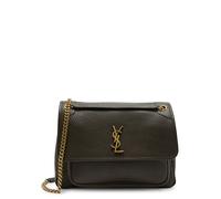 Saint Laurent Niki Large Leather Shoulder bag - Khaki - One Size