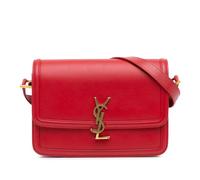 Saint Laurent Preloved Loulou Small Ysl Shoulder Bag - Red Crossbody Bags Red One Size