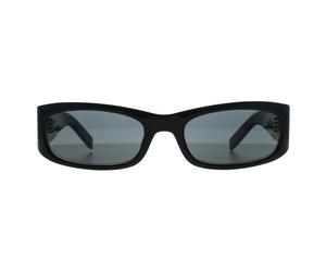 Saint Laurent Rectangle Shiny Black Grey Sl M152 Black