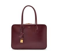 Saint Laurent Sac De Jour Large Leather top Handle bag - Burgundy - One Size