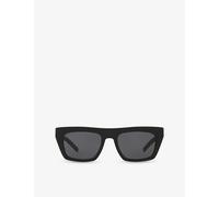 Saint Laurent Saint Laurent Ys000582 SL M131 Rectangle-Frame Acetate Sunglasses Black