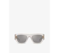 Saint Laurent Saint Laurent Ys000619 SL 740 Rectangle-Frame Acetate Sunglasses Brown