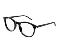 SAINT LAURENT SL 106 001 Unisex Optical frames Acetate Black Round