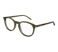 SAINT LAURENT SL 106 012 Unisex Optical frames Acetate Green Transparent Round