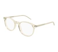 SAINT LAURENT SL 106 026 Unisex Optical frames Acetate Yellow Transparent Round
