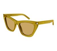 Saint Laurent SL 214 KATE 037 Women’s Sunglasses Green Size 55