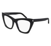 SAINT LAURENT SL 214 KATE OPT 001 Woman Optical frames Acetate Black Cat Eye