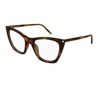SAINT LAURENT SL 214 KATE THIN OPT 003 Woman Optical frames Acetate Havana Transparent Cat Eye