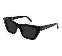 SAINT LAURENT SL 276 MICA 032 Woman Sunglasses Acetate Black Grey Squared Normal