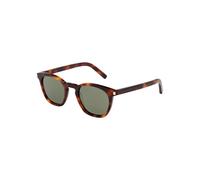 Saint Laurent SL 28 - Rectangle Square Havana polarized mirrored