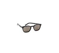 Saint Laurent Unisex's SL 28 002 Sunglasses, Black/Smoke, 49