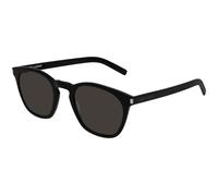 SAINT LAURENT SL 28 SLIM 001 Unisex Sunglasses Acetate Black Black Squared Normal