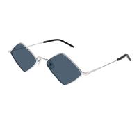 SAINT LAURENT SL 302 LISA 012 Unisex Sunglasses Metal Silver Blue Geometric