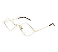 SAINT LAURENT SL 302 LISA OPT 003 Woman Optical frames Metal Gold Transparent Geometric