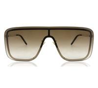 Saint Laurent SL 364 MASK 006 Men's Sunglasses Gold Size 99