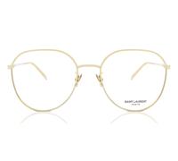 SAINT LAURENT SL 484 003 Woman Optical frames Metal Gold Round