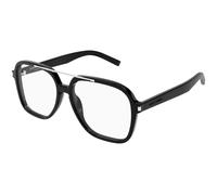 SAINT LAURENT SL 545 OPT 001 Woman Optical frames Acetate Black Transparent Squared
