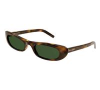Saint Laurent SL 557 SHADE 002 Havana Sunglasses Cat Eye Unisex New Authentic
