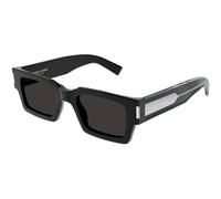 SAINT LAURENT SL 572 001 Unisex Sunglasses Acetate Black Grey Squared